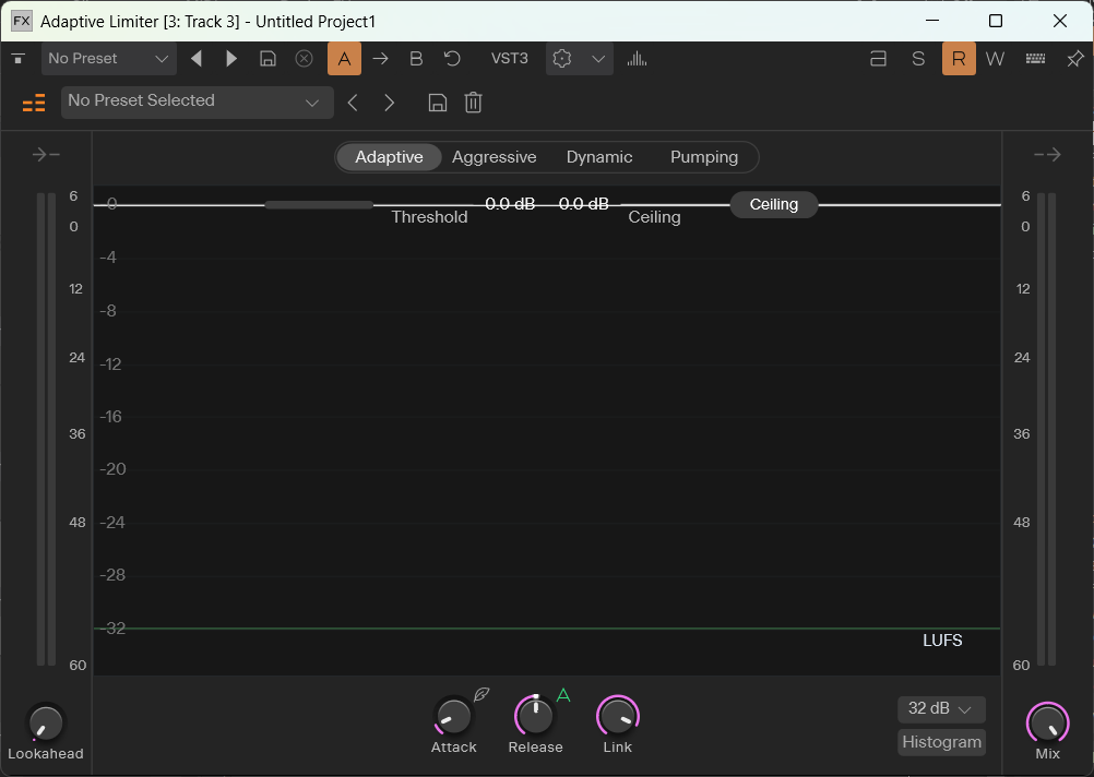 Adaptive Limiter Interface